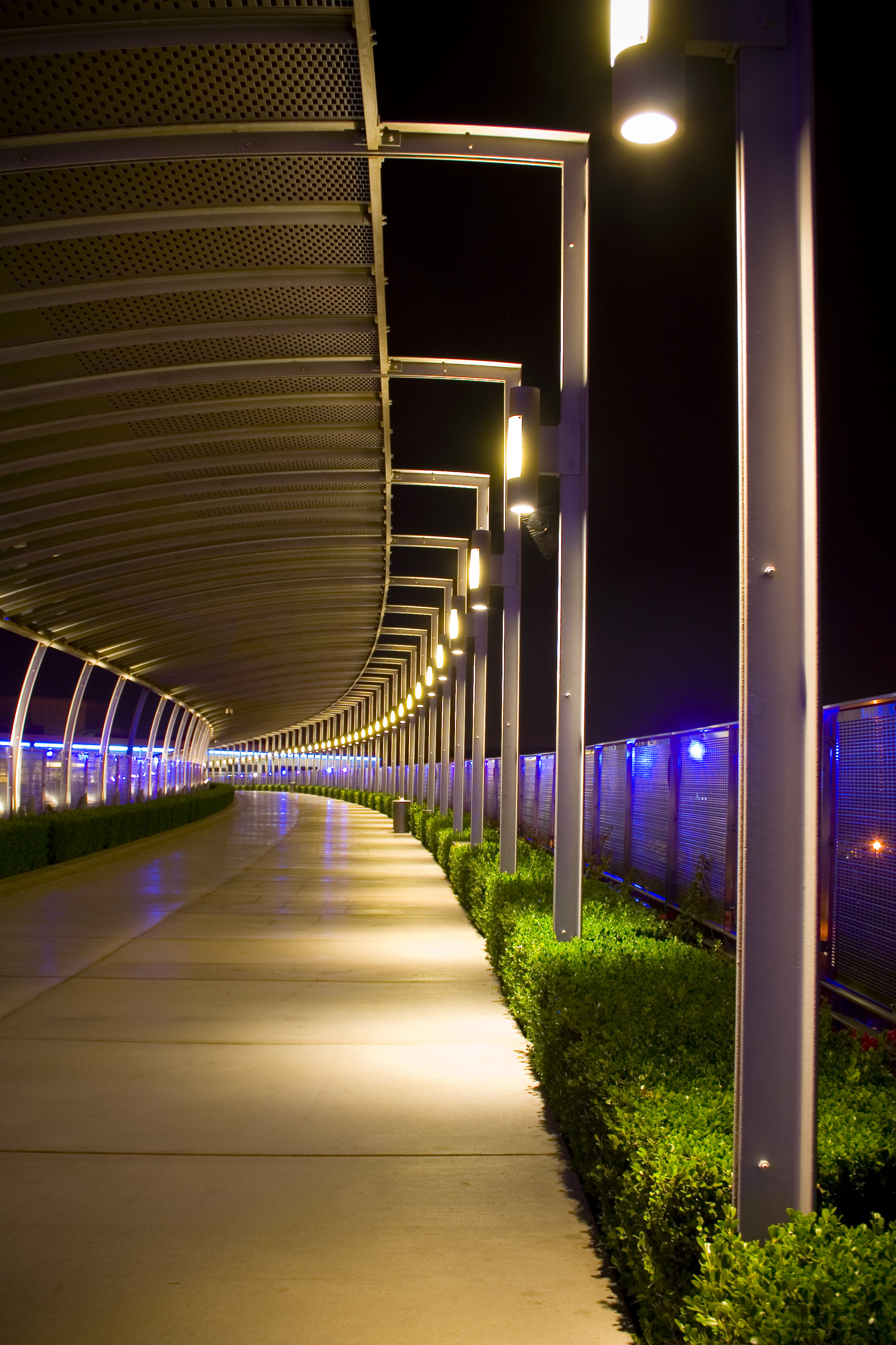 South Coast Plaza Pedestrian Bridge - 1/2010